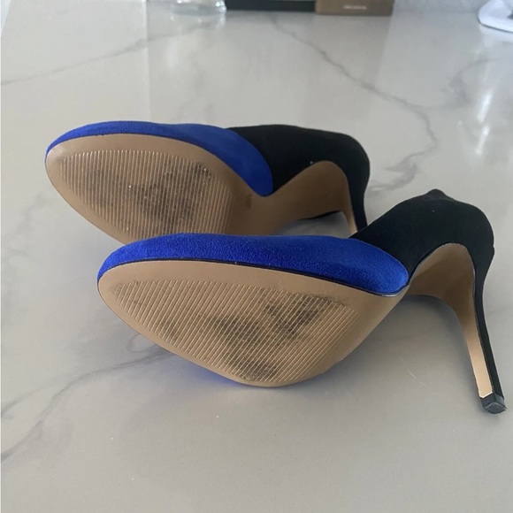 BGBGeneration cobalt blue and black pumps - PL-Bali, Size 6 - Picture 5 of 7